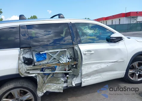 2016 Toyota Highlander Limited Platinum V6 from USA, damaged, VIN 5TDDKRFH1GS339306